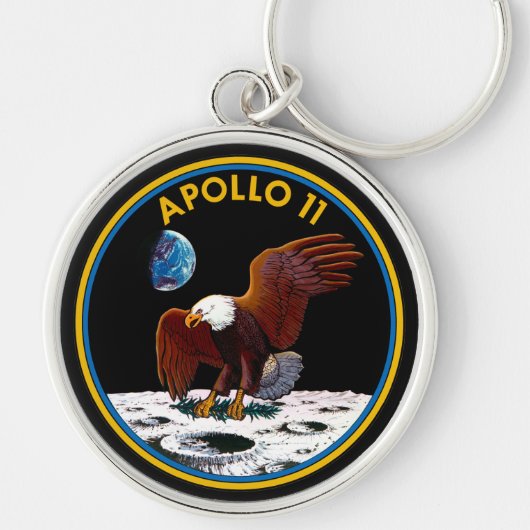 50e Jubileum Moon Landing, Apollo 11 insignia: Sleutelhanger (Voorkant)
