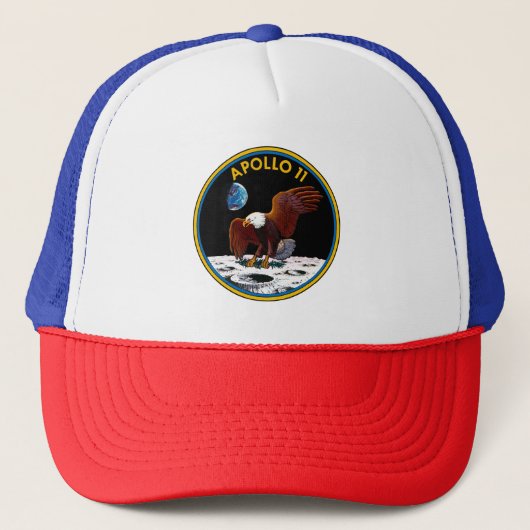 50e Jubileum Moon Landing, Apollo 11 insignia: Trucker Pet (Voorkant)