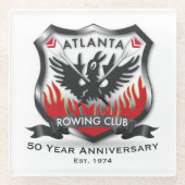 50e Jubileum Onderzetter Glazen Onderzetter (Voorkant)