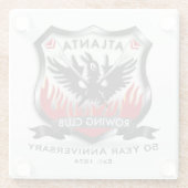 50e Jubileum Onderzetter Glazen Onderzetter (Achterkant)