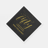 50e Jubileum op maat Servet (Hoek)