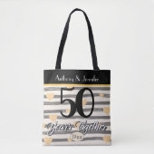 50e Jubileum op maat Tote Bag (Voorkant)