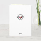 50e Jubileum Ordination Chalice Elegant Kaart (Achterkant)