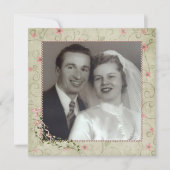 50e Jubileum Partij met Foto Kaart (Voorkant)