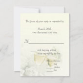 50e Jubileum-partij - RSVP-antwoordkaarten RSVP Kaartje (Achterkant)