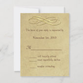 50e Jubileum-partij - RSVP-antwoordkaarten RSVP Kaartje (Achterkant)