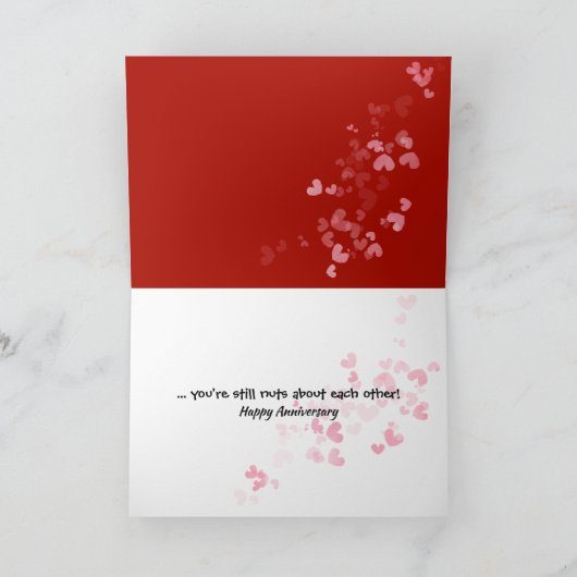 50e Jubileum Peanuts Knuffelen Kaart (Binnen)