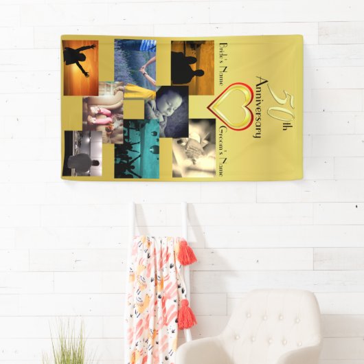 50e Jubileum Photo Collage Idea Spandoek (Insitu)