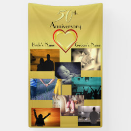 50e Jubileum Photo Collage Idea Spandoek