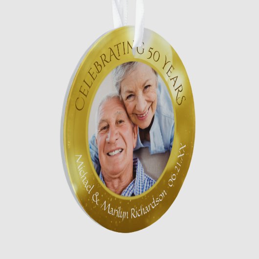 50e Jubileum Photo Keepomwille Ornament (voorkant)