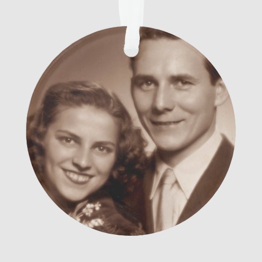 50e Jubileum Photo Keepomwille Ornament (achterkant)