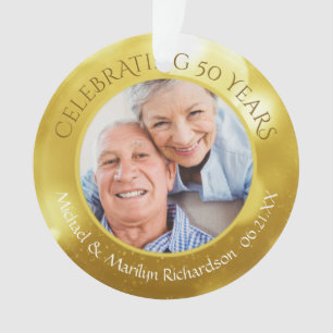 50e Jubileum Photo Keepomwille Ornament