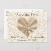 50e Jubileum Post Kaart Opslaan datums (Voorkant / Achterkant)