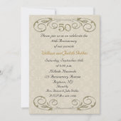 50e Jubileum Rol Uitnodiging (Voorkant)