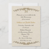 50e Jubileum Roos - Uitnodiging tot grensovergang (Voorkant)