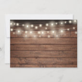 50e Jubileum Rustic Greenery Licht Foto Save The Date (Achterkant)