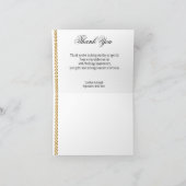 50e Jubileum Silver & Gold, Groene dank Bedankkaart (Binnen)