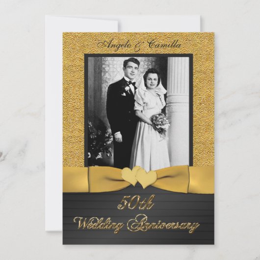 50e Jubileum sluit zich aan bij PHOTO nodigt 3 uit Kaart (Voorkant)