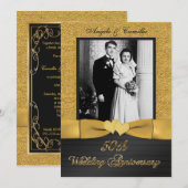 50e Jubileum sluit zich aan bij PHOTO nodigt 3 uit Kaart (Voorkant / Achterkant)