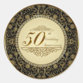 50e Jubileum Sticker (Voorkant)