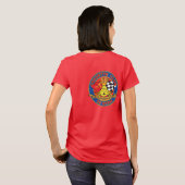 50e Jubileum T-shirt voor vrouwen (Achterkant volledig)