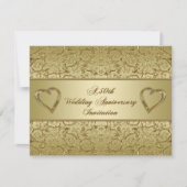 50e Jubileum Uitnodiging Kaart (Voorkant)