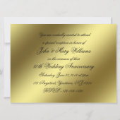 50e Jubileum Uitnodiging Kaart (Achterkant)