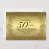 50e Jubileum Uitnodiging Kaart (Voorkant)