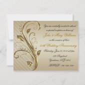 50e Jubileum Uitnodiging Kaart (Achterkant)