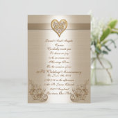 50e Jubileum Uitnodiging tot herroeping (Staand voorkant)