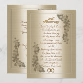 50e Jubileum Uitnodiging tot herroeping (Voorkant / Achterkant)