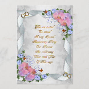 50e Jubileum uitnodiging voor ouders