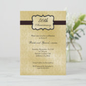 50e Jubileum Uitnodigingen (Staand voorkant)