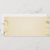 50e Jubileum Uitnodigingen - Victoriaans Floral (Achterkant)