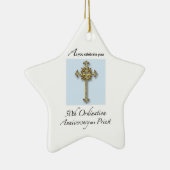 50e Jubileum van de Orde van Pristen Keramisch Ornament (Rechts)