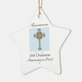 50e Jubileum van de Orde van Pristen Keramisch Ornament (Links)