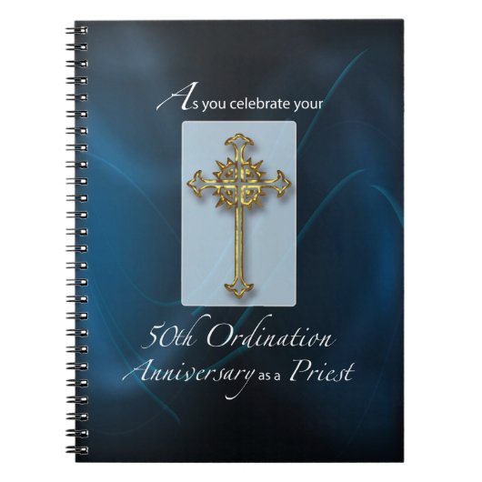 50e Jubileum van de Orde van Pristen Notitieboek (Voorkant)