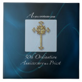 50e Jubileum van de Orde van Pristen Tegeltje (Voorkant)