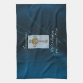 50e Jubileum van de Orde van Pristen Theedoek (Verticaal)