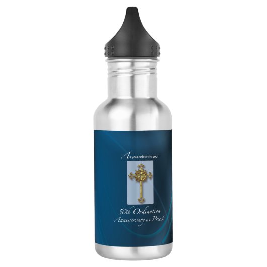 50e Jubileum van de Orde van Pristen Waterfles (Links)