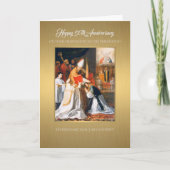 50e Jubileum van de priesterwijding Kaart (Voorkant)