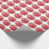 50e Jubileum van de religieuze overtuiging roze Ro Cadeaupapier (Hoek)