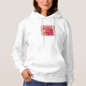 50e Jubileum van de religieuze overtuiging roze Ro Hoodie (Voorkant)