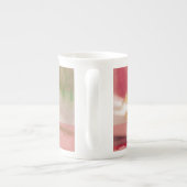 50e Jubileum van de religieuze overtuiging roze Ro Porselein Kop (Achterkant)