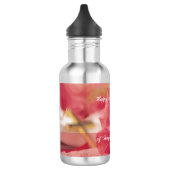 50e Jubileum van de religieuze overtuiging roze Ro Waterfles (Links)