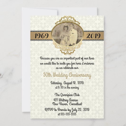 50e Jubileum van het Weddenschap van de Stijl nod Kaart (Voorkant)