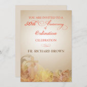 50e Jubileum van Orde, priester Kaart (Voorkant / Achterkant)