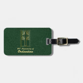  50e Jubileum van Ordination Green Bagagelabel (Voorkant horizontaal)