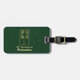  50e Jubileum van Ordination Green Bagagelabel