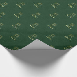  50e Jubileum van Ordination Green Cadeaupapier